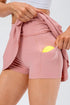 'Maryam' High Waist Pleated Active Skirt - Celes Fashion